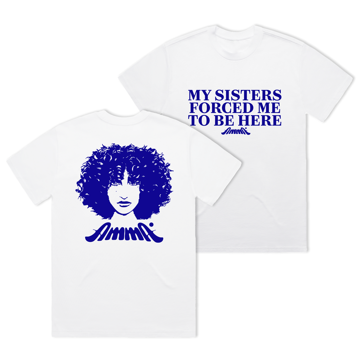 Amma Sisters White T-Shirt