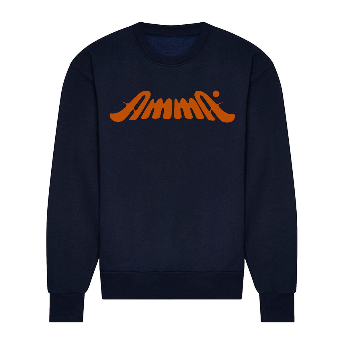 Amma Logo Tour Dates Navy Sweatshirt